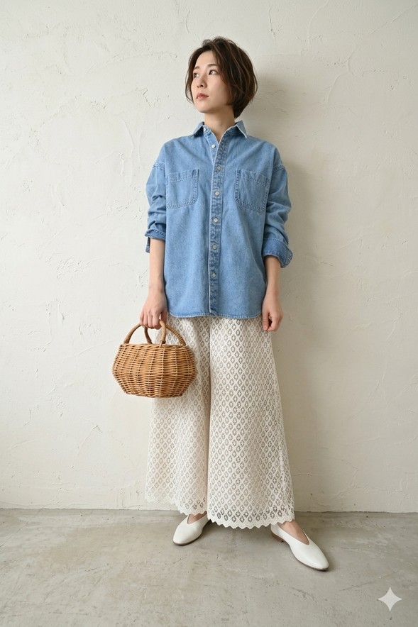 Harriss × Keiko Okamotoのアイテムを使用したコーディネート