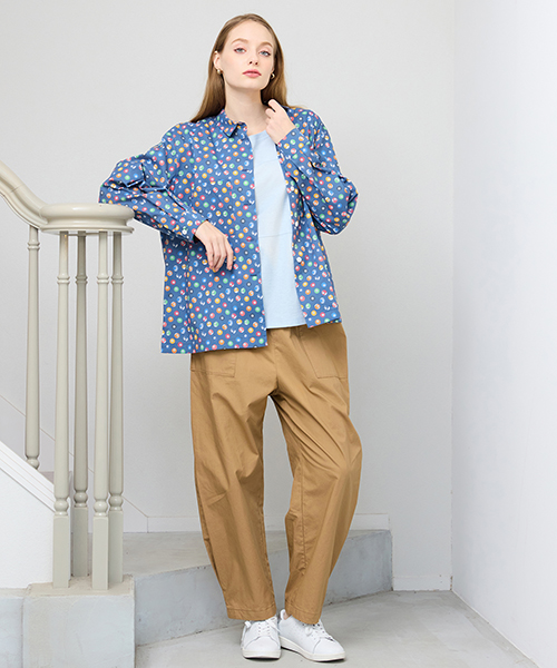 【M～4Lサイズ】　ラージサイズのお洒落服。Lサイズに特化したブランドがおつくりする上質素材を使用したエレガンススタイル。身体に合った服を着ることできちんと感もアップ。自信をもって出かけられる私サイズのお洒落を楽しんで。大人のこなれ感あるカジュアルライン「スプラウト」も併せてご覧ください。