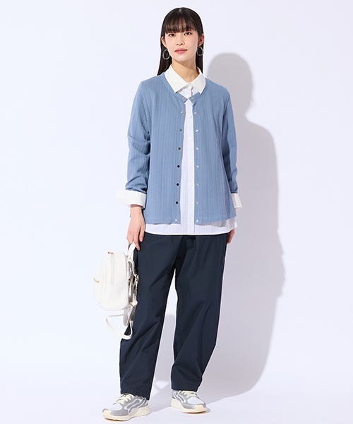 【M～4Lサイズ】　ラージサイズのお洒落服。Lサイズに特化したブランドがおつくりする上質素材を使用したエレガンススタイル。身体に合った服を着ることできちんと感もアップ。自信をもって出かけられる私サイズのお洒落を楽しんで。大人のこなれ感あるカジュアルライン「スプラウト」も併せてご覧ください。