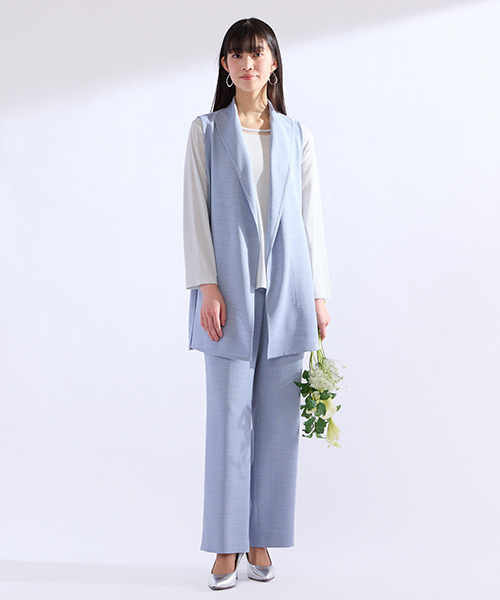 【M～4Lサイズ】　ラージサイズのお洒落服。Lサイズに特化したブランドがおつくりする上質素材を使用したエレガンススタイル。身体に合った服を着ることできちんと感もアップ。自信をもって出かけられる私サイズのお洒落を楽しんで。大人のこなれ感あるカジュアルライン「スプラウト」も併せてご覧ください。