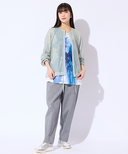 【M～4Lサイズ】　ラージサイズのお洒落服。Lサイズに特化したブランドがおつくりする上質素材を使用したエレガンススタイル。身体に合った服を着ることできちんと感もアップ。自信をもって出かけられる私サイズのお洒落を楽しんで。大人のこなれ感あるカジュアルライン「スプラウト」も併せてご覧ください。