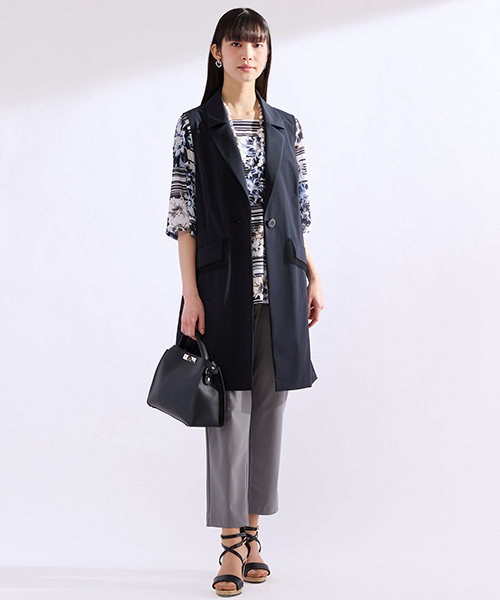 【M～4Lサイズ】　ラージサイズのお洒落服。Lサイズに特化したブランドがおつくりする上質素材を使用したエレガンススタイル。身体に合った服を着ることできちんと感もアップ。自信をもって出かけられる私サイズのお洒落を楽しんで。大人のこなれ感あるカジュアルライン「スプラウト」も併せてご覧ください。