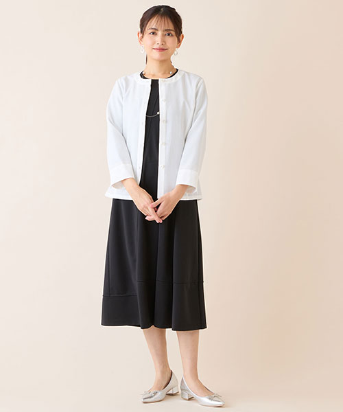 モノトーンで楽しむ初夏のエレガンスルック