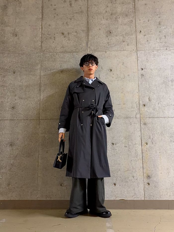 今回は少し大人っぽくコートをメインにしたコーデにしました。
コートはskin proofで防花粉・撥水で凄く日常生活に便利なitemで、凄くおすすめです〇