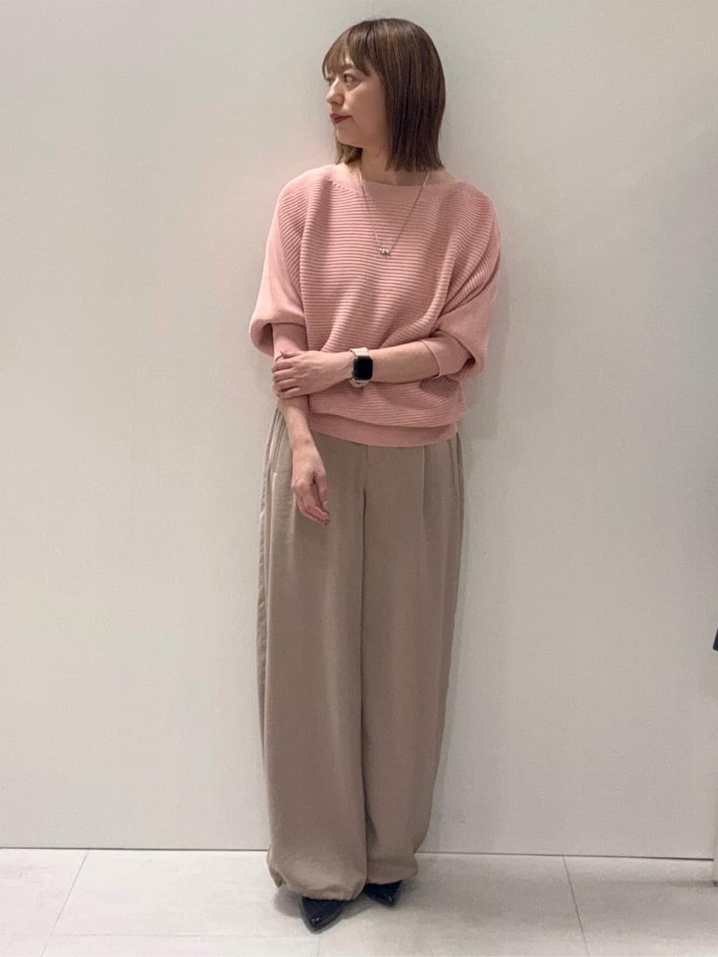 身長:150㎝,着用サイズ:M(38)サイズ