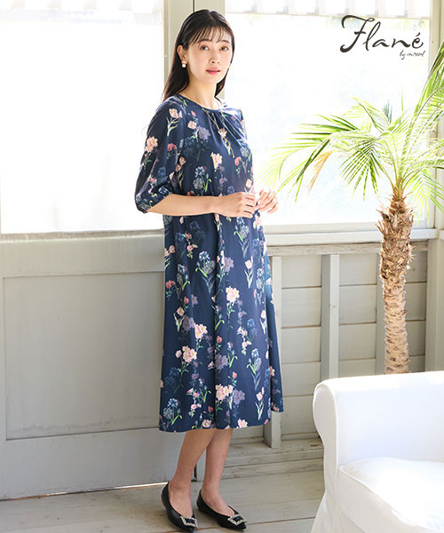 misselから生まれたニューライン「Flane」
初夏のお出かけに着たい、美しいボタニカル柄のワンピース