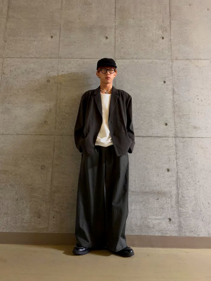 今回は少しゆったり服を着たい方におススメのコーディネートです！