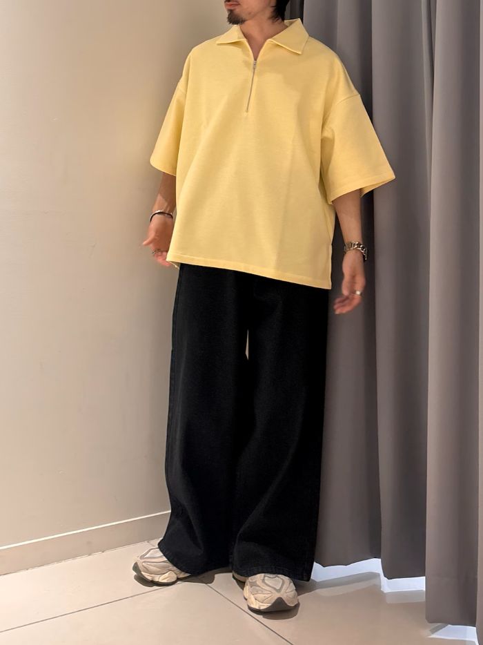 ハーフジップスウェットは春夏に大活躍間違いなし！