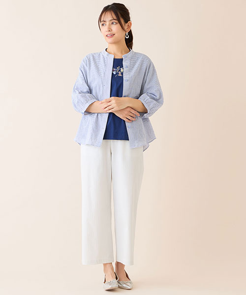 初夏に着たい大人のマリンスタイル