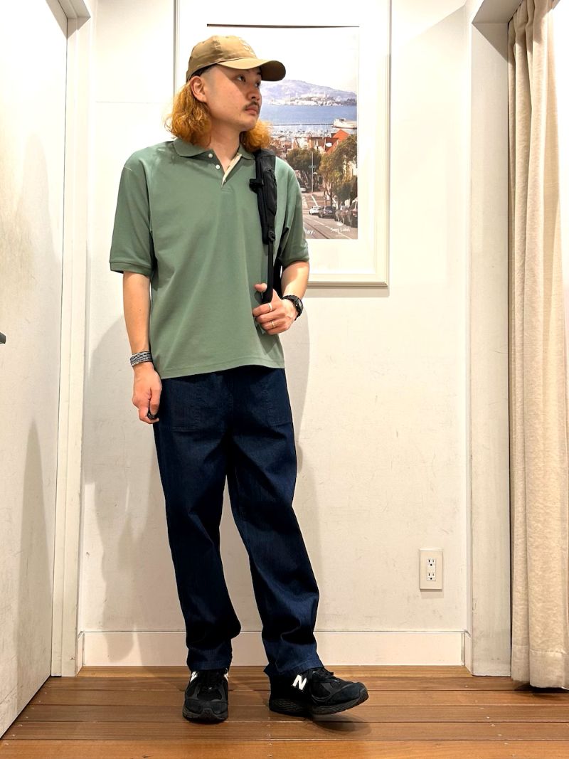 本日のスタイリング！
Sonny Label からポロシャツのご紹介です！！
機能性素材で遮熱やUVカットなど優れ素材！！