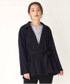 【洗える】アクアスーティングショートコート