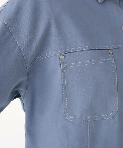 CORDIER / コルディア シャツ・ブラウス | 【M~4Lサイズ】バイオチノダブルポケットシャツ | 詳細12