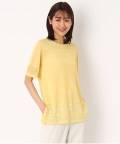 CORDIER / コルディア ニット・セーター | スクラッチリネン プルオーバー