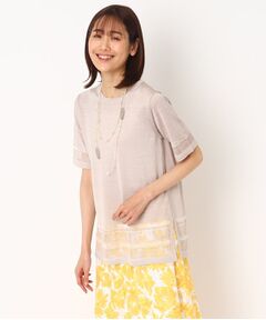 CORDIER / コルディア ニット・セーター | スクラッチリネン プルオーバー