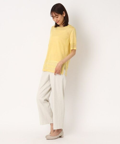 CORDIER / コルディア ニット・セーター | スクラッチリネン プルオーバー | 詳細10