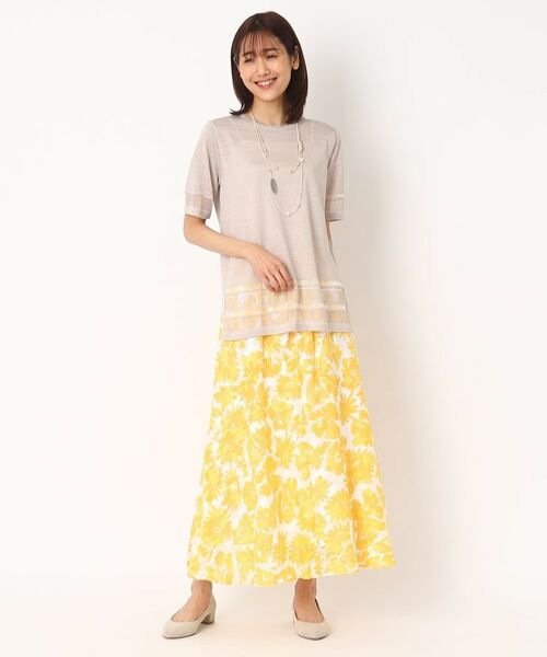 CORDIER / コルディア ニット・セーター | スクラッチリネン プルオーバー | 詳細13