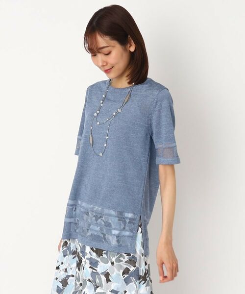 CORDIER / コルディア ニット・セーター | スクラッチリネン プルオーバー | 詳細16