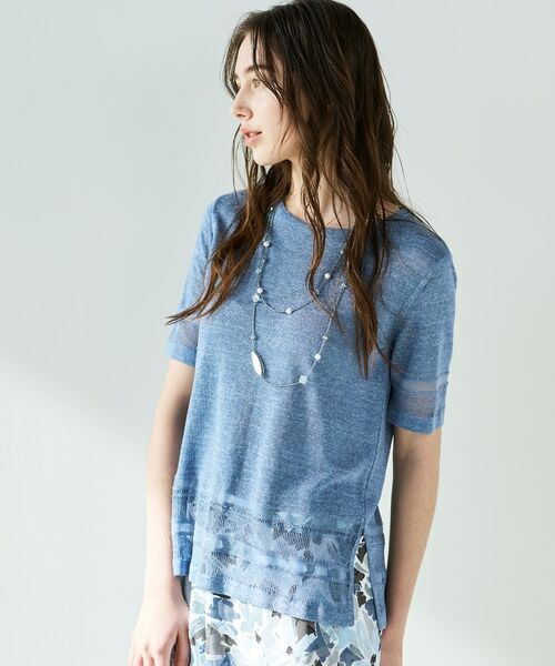 CORDIER / コルディア ニット・セーター | スクラッチリネン プルオーバー | 詳細19