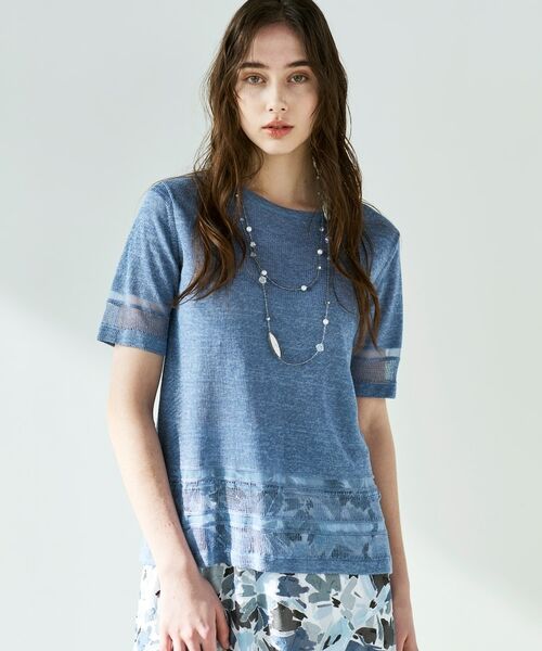 CORDIER / コルディア ニット・セーター | スクラッチリネン プルオーバー | 詳細20