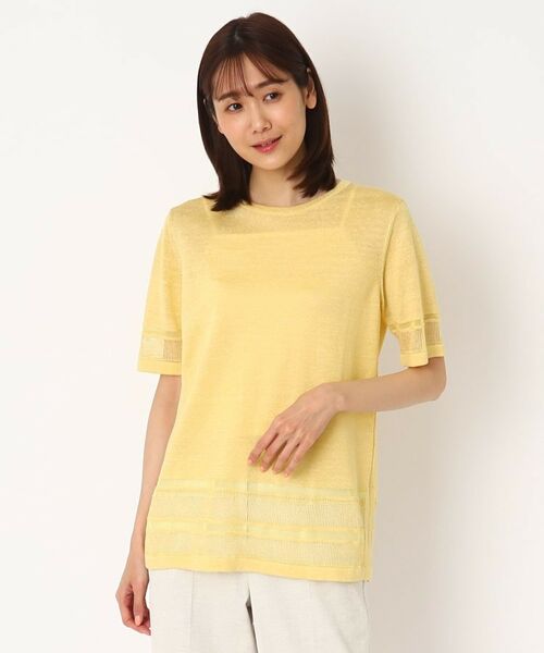 CORDIER / コルディア ニット・セーター | スクラッチリネン プルオーバー | 詳細8