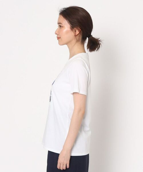 CORDIER / コルディア Tシャツ | ビーズ、スパンコール、刺繍デザインTシャツ | 詳細2