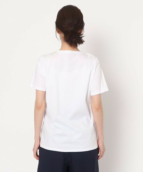 CORDIER / コルディア Tシャツ | ビーズ、スパンコール、刺繍デザインTシャツ | 詳細3