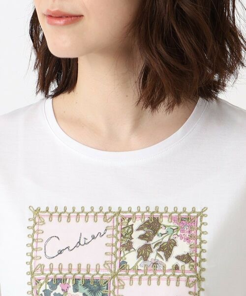 CORDIER / コルディア Tシャツ | プリント&刺繍デザインラグジュアリーTシャツ | 詳細4