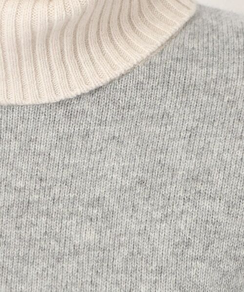 CORDIER / コルディア ニット・セーター | カシミヤ混配色デザインニット | 詳細10