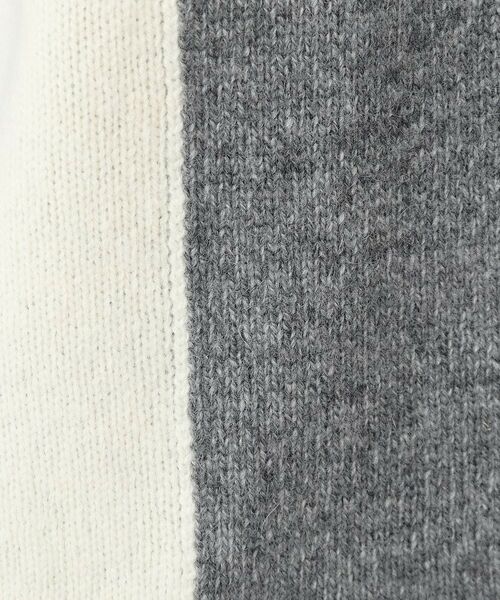 CORDIER / コルディア ニット・セーター | 配色ブロッキングデザインプルオーバーニット | 詳細6