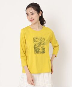 モノクロフォトプリントTシャツ