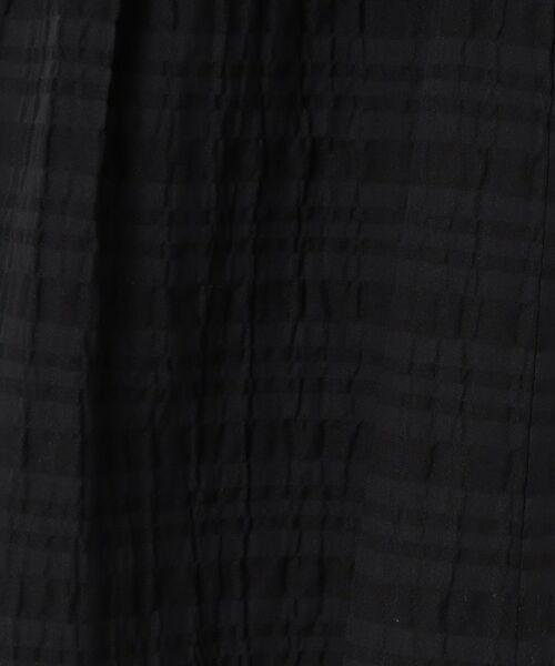 CORDIER / コルディア ショート・ハーフ・半端丈パンツ | 【セットアップ可】シアーチェックガウチョパンツ | 詳細13