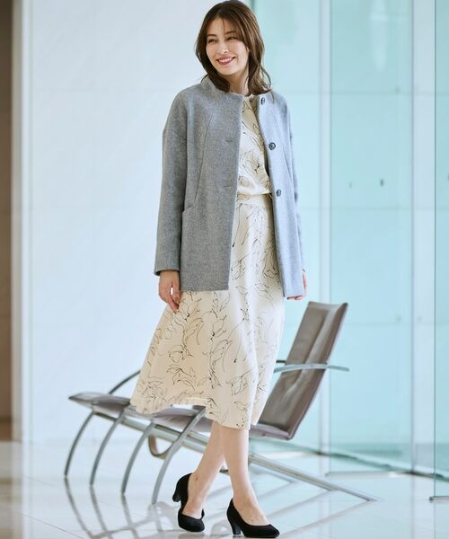 CORDIER / コルディア シャツ・ブラウス | 【セットアップ/M~4Lサイズ】ドローイングプリントブラウス | 詳細24