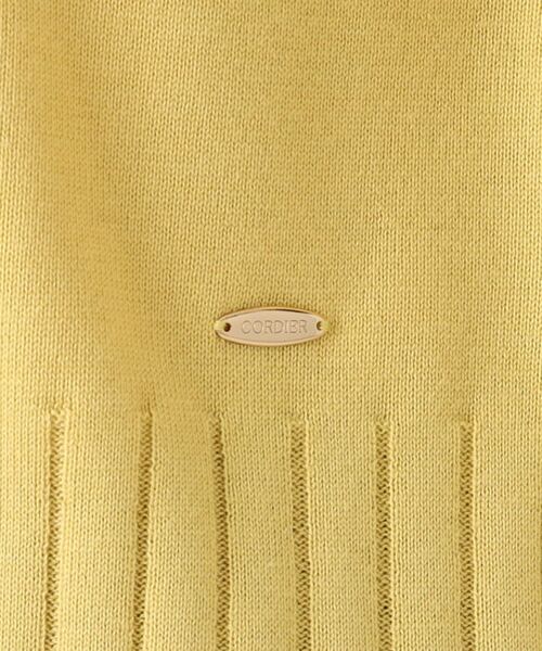 CORDIER / コルディア ニット・セーター | 【手洗い可】ワイドリブ編ボトルネックチュニックニット | 詳細10