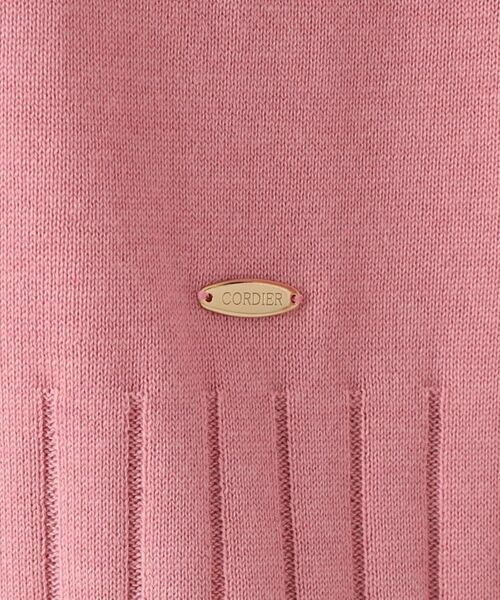 CORDIER / コルディア ニット・セーター | 【手洗い可】ワイドリブ編ボトルネックチュニックニット | 詳細14