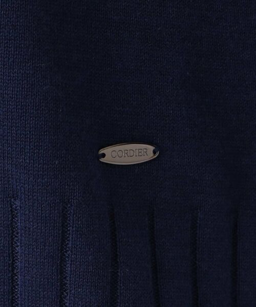 CORDIER / コルディア ニット・セーター | 【手洗い可】ワイドリブ編ボトルネックチュニックニット | 詳細18