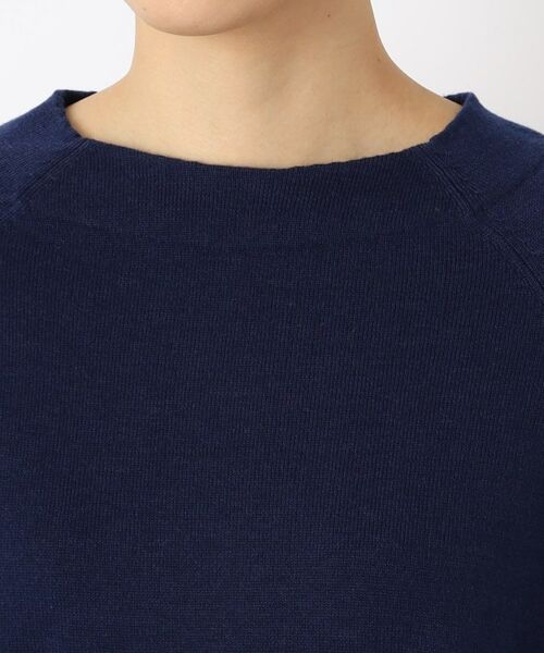 CORDIER / コルディア ニット・セーター | 【手洗い可】ワイドリブ編ボトルネックチュニックニット | 詳細4