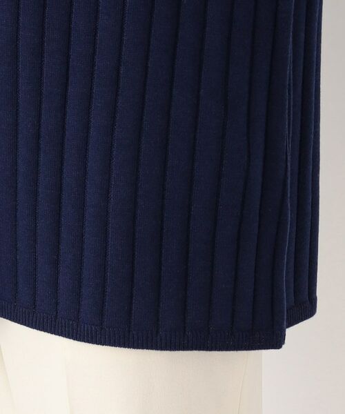 CORDIER / コルディア ニット・セーター | 【手洗い可】ワイドリブ編ボトルネックチュニックニット | 詳細6