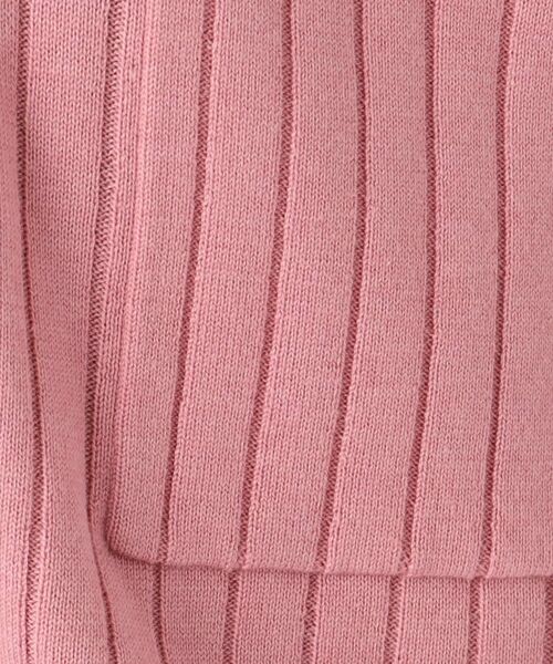CORDIER / コルディア カーディガン・ボレロ | 【アンサンブル/手洗い可】ワイドリブ編Vネックカーディガンニット | 詳細20