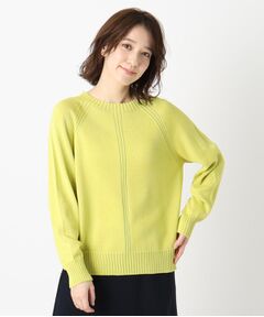 CORDIER / コルディア ニット・セーター | 【手洗い可／M～4Lサイズ】パステルカラープルオーバーニット