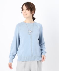 CORDIER / コルディア ニット・セーター | 【手洗い可／M～4Lサイズ】パステルカラープルオーバーニット