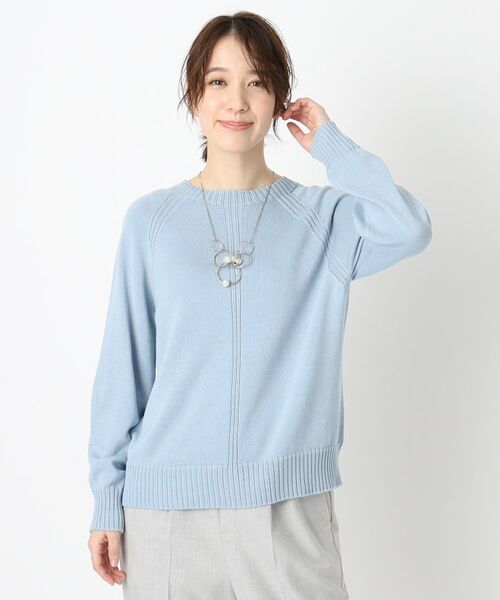 CORDIER / コルディア ニット・セーター | 【手洗い可/M~4Lサイズ】パステルカラープルオーバーニット | 詳細16
