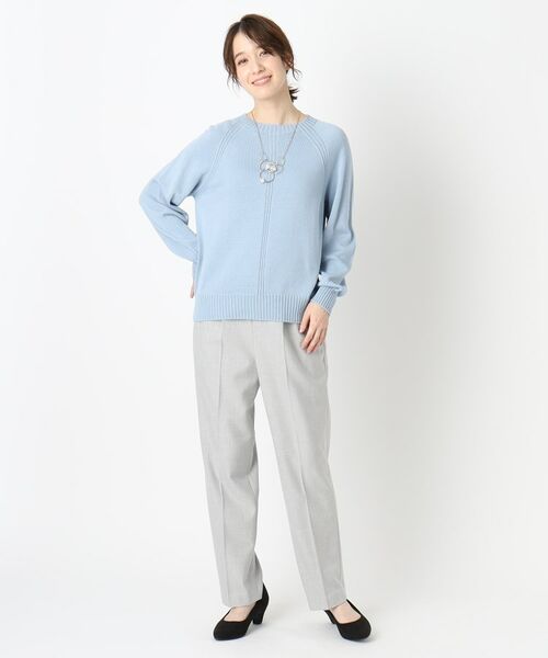 CORDIER / コルディア ニット・セーター | 【手洗い可/M~4Lサイズ】パステルカラープルオーバーニット | 詳細17