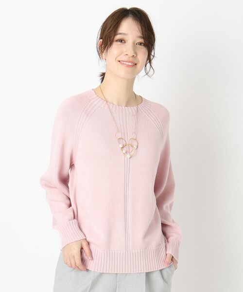 CORDIER / コルディア ニット・セーター | 【手洗い可/M~4Lサイズ】パステルカラープルオーバーニット | 詳細20