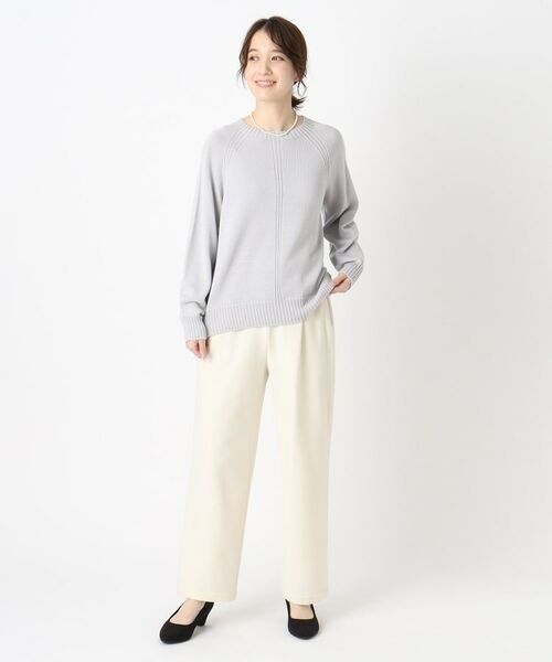 CORDIER / コルディア ニット・セーター | 【手洗い可/M~4Lサイズ】パステルカラープルオーバーニット | 詳細9