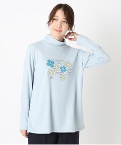 CORDIER / コルディア カットソー | 【M～4Lサイズ】ソフトエアポンチプルオーバージャージ