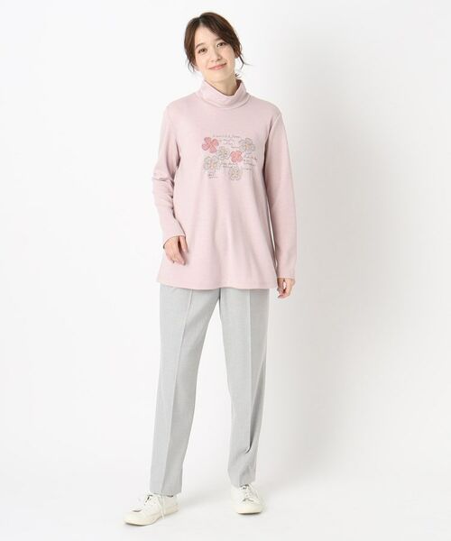 CORDIER / コルディア カットソー | 【M～4Lサイズ】ソフトエアポンチプルオーバージャージ | 詳細16