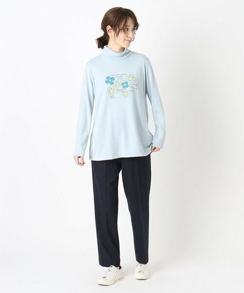 CORDIER / コルディア カットソー | 【M～4Lサイズ】ソフトエアポンチプルオーバージャージ | 詳細20