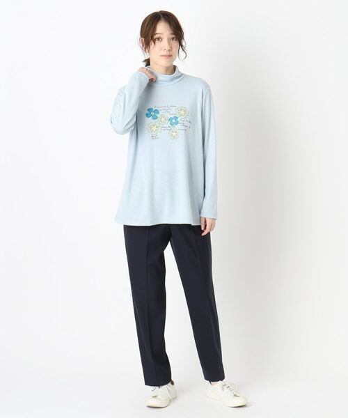 CORDIER / コルディア カットソー | 【M～4Lサイズ】ソフトエアポンチプルオーバージャージ | 詳細21