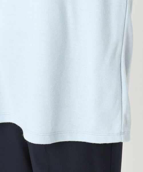 CORDIER / コルディア カットソー | 【M～4Lサイズ】ソフトエアポンチプルオーバージャージ | 詳細6