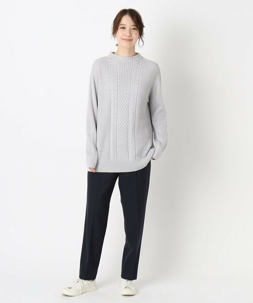 CORDIER / コルディア パンツ | 【ストレッチ/S~4Lサイズ】サーモサキソニーパンツ | 詳細13